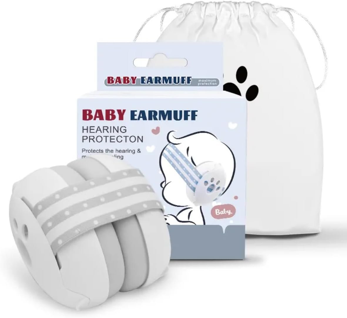 Abafador Protetor De Ruídos Infantil Autismo Confortável - Imagem 2