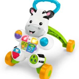 Fisher-Price Brinquedo para Bebês Apoiador Zebra para crianças a partir de 6 meses