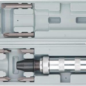 MTX Chave De Impacto Manual 1/2″ Com Bits 6 Peças – Corpo Em Liga De Aço De Alta Resistência, Encaixe 1/2″ Profissional, Bits Inclusos, Ideal Para Manutenção, Montagem, Reparos E Uso Industrial