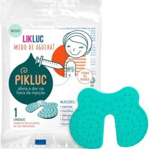 Likluc Pikluc Aparelho Para Alivio Da Dor Na Hora Da Injeção Verde Tamanho Único