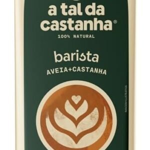 A Tal Da Castanha Bebida Vegetal Aveia e Caju Barista, 1L