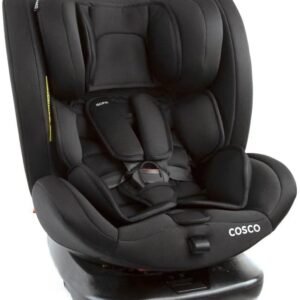 Cosco Kids, Cadeirinha Evolutty 360 X, 0 a 36kg, com Giro 360º e Isofix, Preto