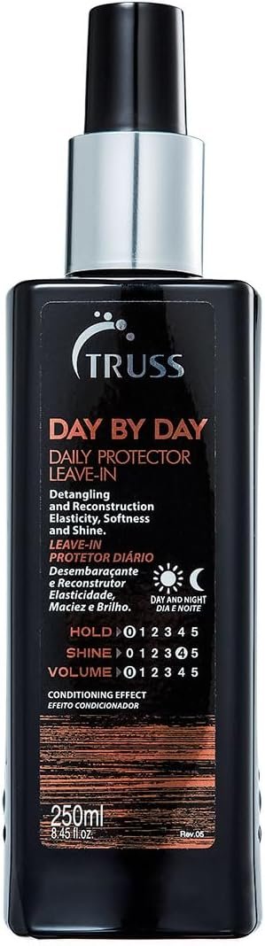 Truss Leave-In Day by Day | Hidratação, Proteção e Brilho Intenso | 250ml
