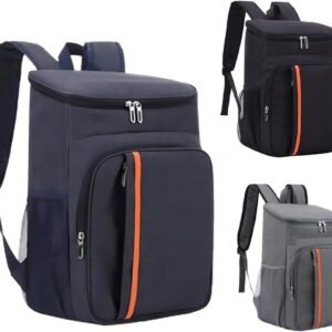 Mochila Térmica 23 L Bag Cooler Impermeável Reforçada para Marmita, Cerveja Gelada, Viagem, Praia, Academia e Trabalho Bolsa Térmica Masculina e Feminina Portátil Premium Mochila Térmica 23 L Bag Cooler Impermeável Reforçada para Marmita, Cerveja Gelada, Viagem, Praia, Academia e Trabalho Bolsa Térmica Masculina e Feminina Portátil Premium