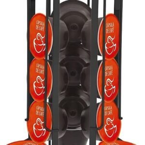 Porta Cápsulas Nespresso Suporte Preto para 15 Unidades Café