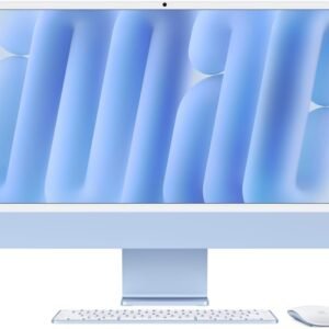 Apple 2024 iMac (de 24 polegadas, Chip M4 da Apple com CPU de 8 núcleos e GPU de 8 núcleos, 16GB Memória unificada, de 256 GB) – azul