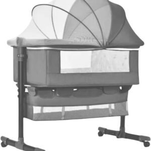 Berço Portátil Bebê Acoplado Co-Bed Connect Maxi baby (Cinza)