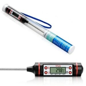 Termômetro Culinário Digital Espeto Alimento Cozinha Carne Churrasco Sobremesa Líquidos