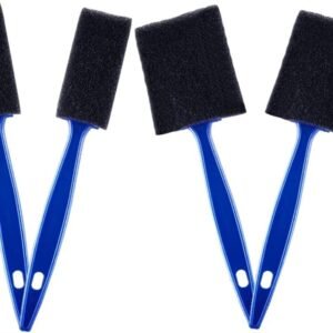 vonixx KIT 4 PINCEIS DE ESPUMA DETALHAMENTO