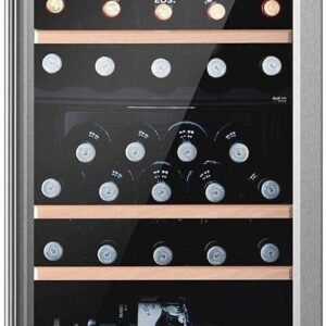 Adega Climatizada 33 Garrafas Dual Zone Eos Premium Compressor Eac33im 110v Adega Climatizada 33 Garrafas Dual Zone Eos Premium Compressor Eac33im 110v