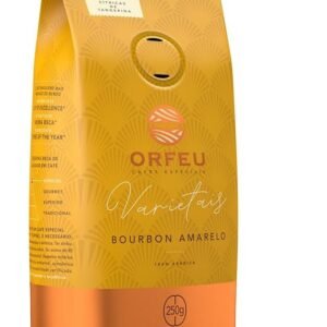 Orfeu Café Bourbon Amarelo em Grãos, 100% Arabica, Torra Média Clara 250g