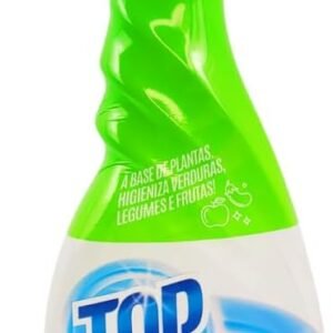Limpa Frutas e Vegetais, Desinfetante para Alimentos, Spray 500ml TOP Casa Linha Edu Guedes