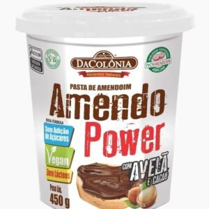Amendopower Pasta De Amendoim Com Avela E Cacau Zero 450G