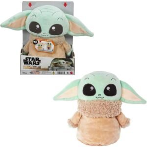 Star Wars Pelúcia Jumping Grogu para crianças a partir de 3 anos Multicolorido