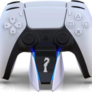 Base Caregamento PS5, Estação De Carregamento Base Dock P/ 2 Controles Sem Fio PS5,Con~sole Play~Stat-ion 5 Base Caregamento PS5, Estação De Carregamento Base Dock P/ 2 Controles Sem Fio PS5,Con~sole Play~Stat-ion 5