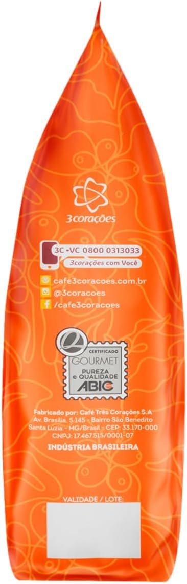 3 Corações Café Torrado e Moído Gourmet Sul de Minas, 250g - Imagem 2