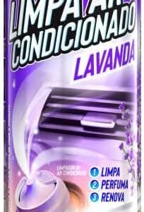 Luxcar Limpa Ar Condicionado 300 ml – Limpa Todo o Sistema com Agradável Fragrância