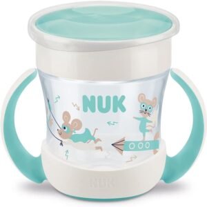 NUK Copo Mini Magic Cup 360º Com Alça Evolution 160Ml– Neutral Branco