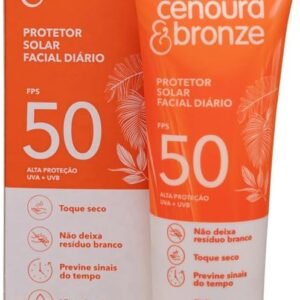 Protetor Solar Facial Diário FPS 50 Cenoura & Bronze 50g