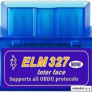Scanner Automotivo Bluetooth OBD2 ELM327 Versão 2.1 Leitura e Diagnóstico
