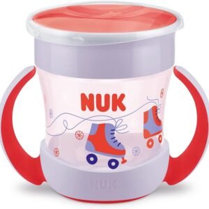 NUK Copo Mini Magic Cup 360º Com Alça Evolution 160Ml– Girl Vermelho