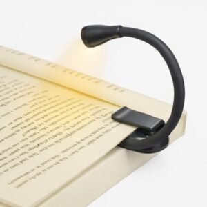 Luz de Leitura Para Livro Luminária de Livros – LED Quente Neutra Fria – Ideal para Estudar ou Ler a Noite – Recarregável USB – PREMIUM