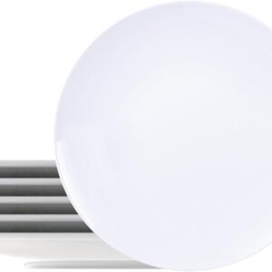 Kit Prato Raso Tramontina Leonora em Porcelana 25 cm 06 Peças Kit Prato Raso Tramontina Leonora em Porcelana 25 cm 06 Peças