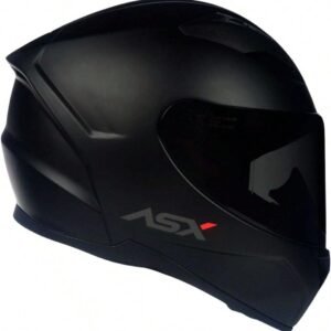 Capacete Moto ASX City Solid Preto Fosco