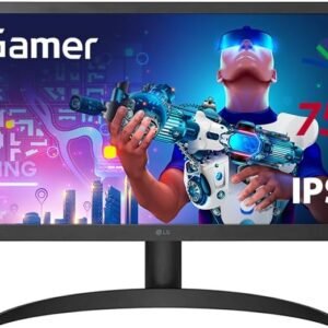 Monitor Gamer LG 25.7″ UltraWide Full HD 75Hz 1ms Preto 26WQ500-B.AWZM
