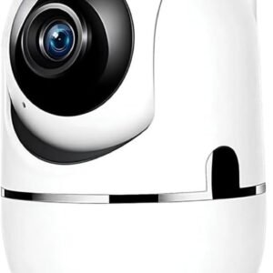 Câmera Smart Segurança Baba Eletrônica Ip WiFi Giratória Panorâmica Visão Noturna Microfone Antena Full HD Pet Vigilância Ambientes Internos e Externos Compatível Com SmartPhones PREMIUM