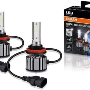 KIT LED COOL BLUE CROSS H8/H11/H16 OSRAM – 64211CW CBC – Potência 23W – Tensão 12V – 2 anos de Garantia – 6000K Branca Azulada KIT LED COOL BLUE CROSS H8/H11/H16 OSRAM – 64211CW CBC – Potência 23W – Tensão 12V – 2 anos de Garantia – 6000K Branca Azulada