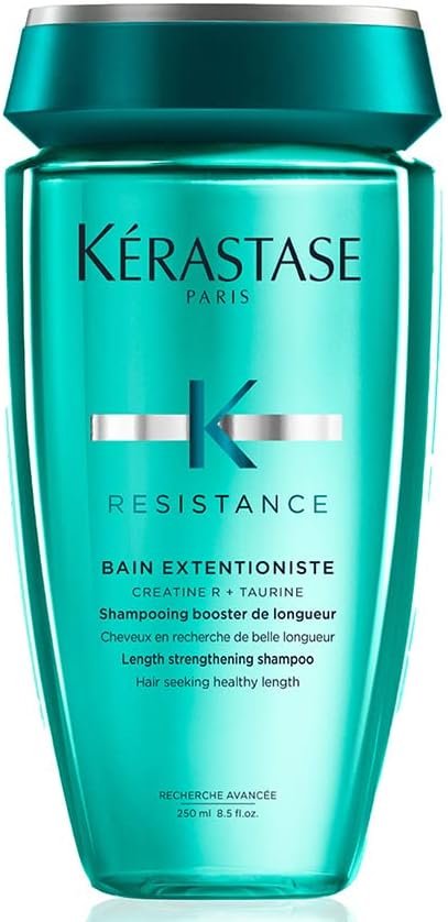 Kérastase Résistance Bain Extentioniste, Shampoo Fortalecedor para Cabelos Enfraquecidos e Quebradiços, Previne a Quebra e Estimula o Crescimento Capilar, 250ml