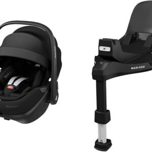 Bebê Conforto Maxi-Cosi, Pebble, com Base Familyfix, Giro 360° Isofix, Essential Black Bebê Conforto Maxi-Cosi, Pebble, com Base Familyfix, Giro 360° Isofix, Essential Black