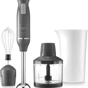 Mixer Power Inox 3 em 1 600W Elgin Lunar 110V – Mixer, triturador e batedor