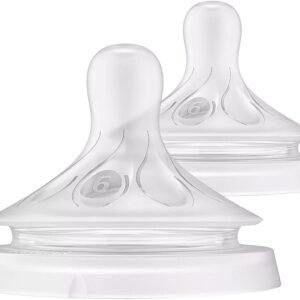 Bicos Pétala 3.0 Philips Avent com válvula anticólicas, fluxo Para Líquido Espesso (fluxo 6), pacote com 2, SCY966/02