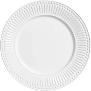 Porto Brasil Conjunto com 6 Pratos Raso Roma Branco