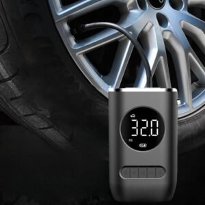 Compressor de ar portátil mini com inflador de pneu, bateria recarregável de 4000 mAh, bomba sem fio 150 PSI, luz de emergência LED e calibrador para carro, bicicleta, motocicleta e bola Compressor de ar portátil mini com inflador de pneu, bateria recarregável de 4000 mAh, bomba sem fio 150 PSI, luz de emergência LED e calibrador para carro, bicicleta, motocicleta e bola