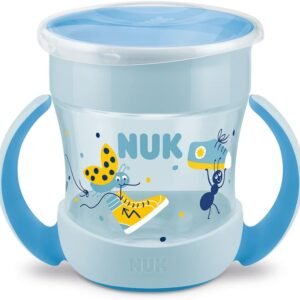 NUK Copo Mini Magic Cup 360º Com Alça Evolution 160Ml – Boy Azul