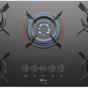 FISCHER COOKTOP À GÁS 5 BOCAS TRIPLA CHAMA FIT LINE MESA VIDRO PRETO BIVOLT – 26300-57079 FISCHER COOKTOP À GÁS 5 BOCAS TRIPLA CHAMA FIT LINE MESA VIDRO PRETO BIVOLT – 26300-57079