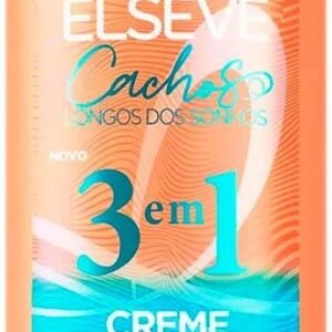 ELSÉVE Creme Milagroso 3 Em 1 L’Oréal Paris Elseve Cachos Longos Dos Sonhos 500Ml