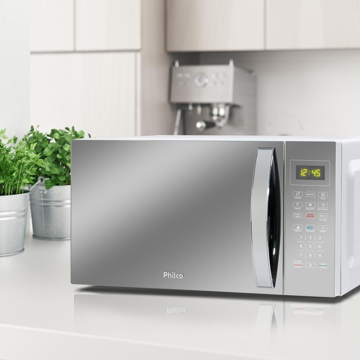 Micro-ondas 33L Philco Limpa Fácil PMO38E 1400W 220V - Imagem 2