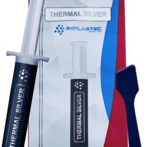 Pasta Térmica Thermal Silver Seringa 5G Prata Implastec