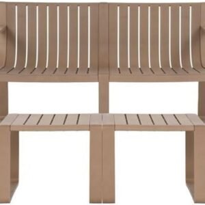 Conjunto de Móveis para Jardim 5 Peças Verte Eco Café