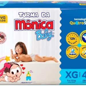 Fralda Turma da Mônica Baby Mega XG 42 Unidades