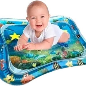 Tapete Interativo Inflável De Água Para Bebê 66X50X6 Azul