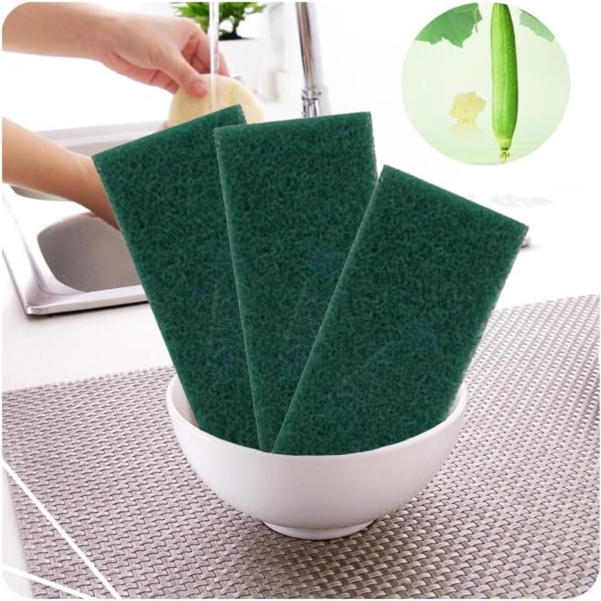 Fibra de Limpeza Pesada de 10,2 x 26cm, Contém 1 Unidade, Cor Verde, SuperPro Bettanin - Imagem 3