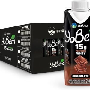 Pack YoBem Bebida Proteica Chocolate 15g de Proteínas Whey – 12 Unidades Pack YoBem Bebida Proteica Chocolate 15g de Proteínas Whey – 12 Unidades