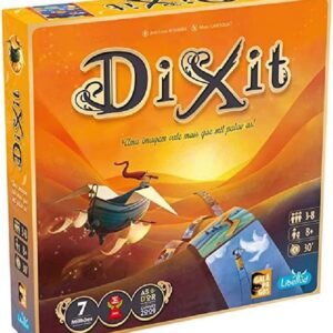 Asmodee, Dixit, Jogo de Tabuleiro para Família, 3 a 8 jogadores, Idade +8, Partidas de até 30 minutos Asmodee, Dixit, Jogo de Tabuleiro para Família, 3 a 8 jogadores, Idade +8, Partidas de até 30 minutos