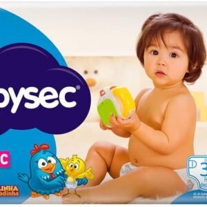 Babysec Fralda Ultrasec Galinha Pintadinha Azul M 38 Unidades Babysec Fralda Ultrasec Galinha Pintadinha Azul M 38 Unidades