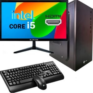 COMPUTADOR COMPLETO CORE I5 2400, 16GB DDR3, SSD 480GB, WIFI + MONITOR 19″ + KIT TECLADO E MOUSE